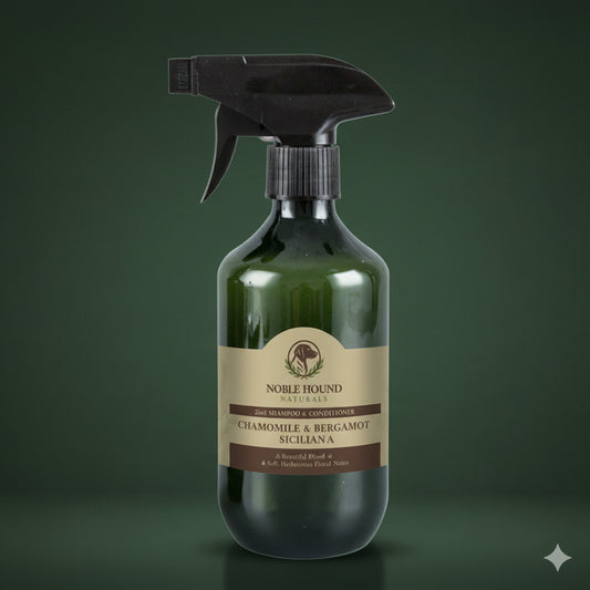 2 in 1 Shampoo & Conditioner 500ml Larger Breeds- Cedarwood, Frankincense & Lavender